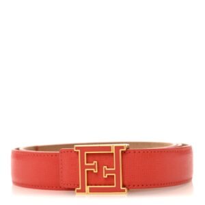 Fendi Vitello Elite FF Buckle Belt