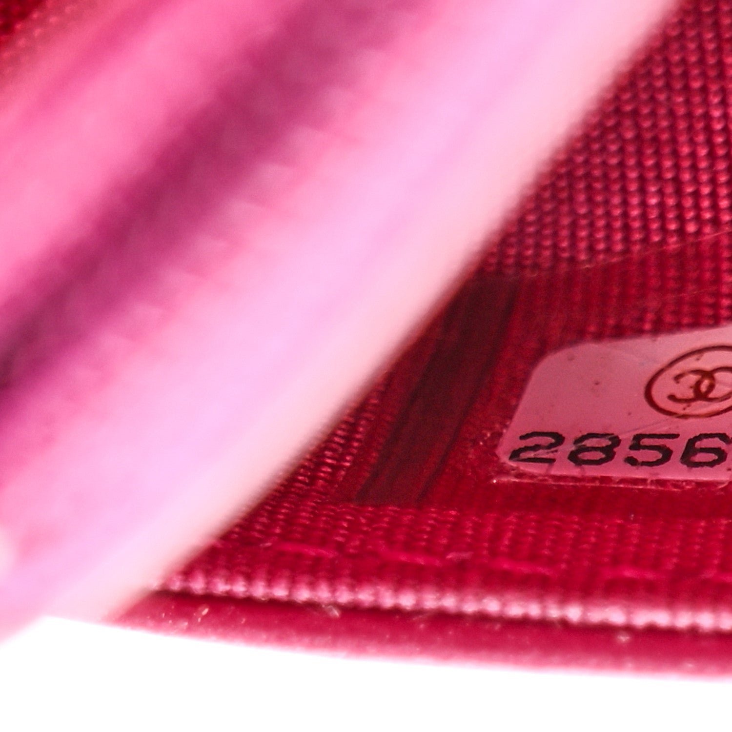 Caviar Quilted Boy Wallet On Chain WOC Fuchsia - Image 8