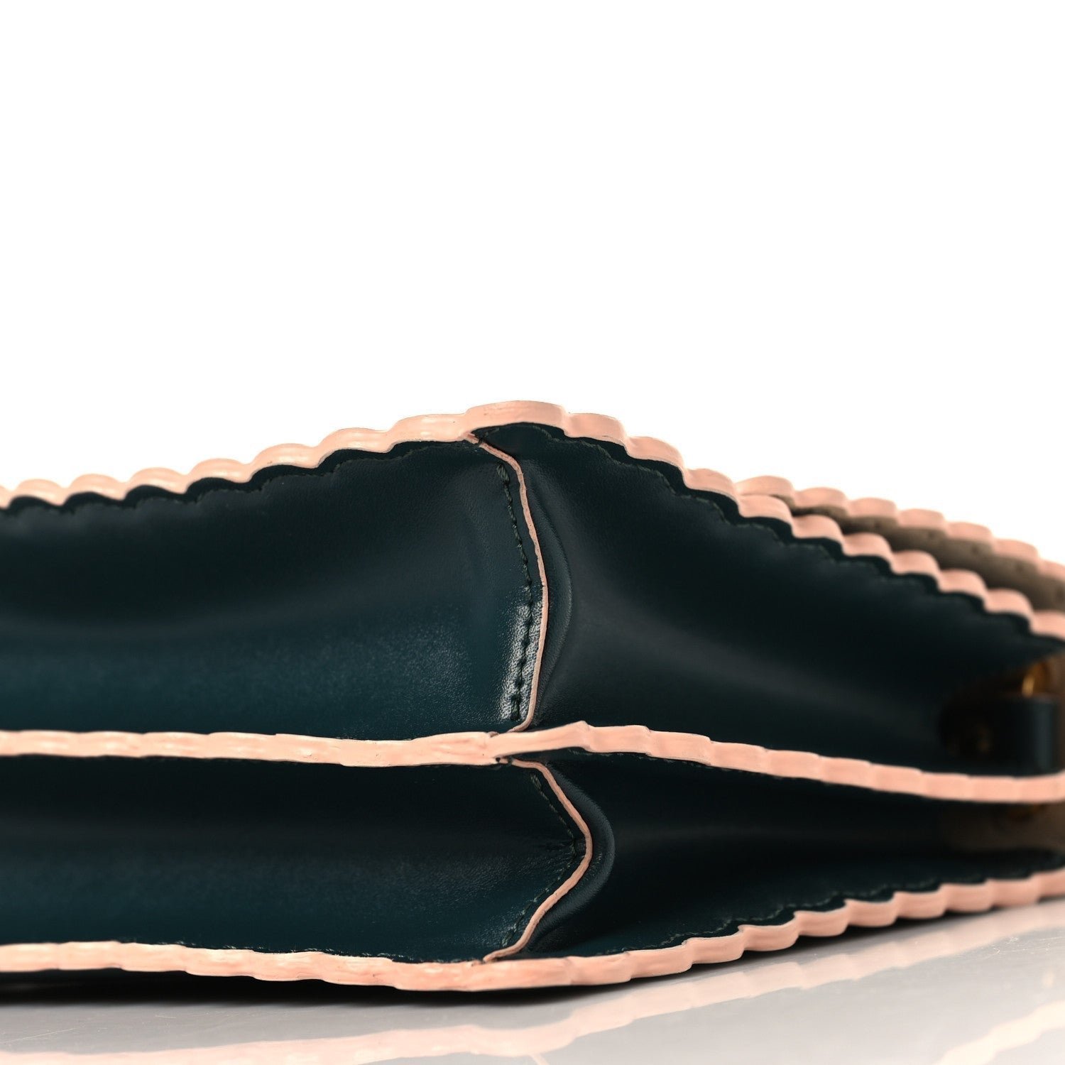 Fendi Vitello Liberty Scalloped Studded Small Kan I Shoulder Bag - Image 10