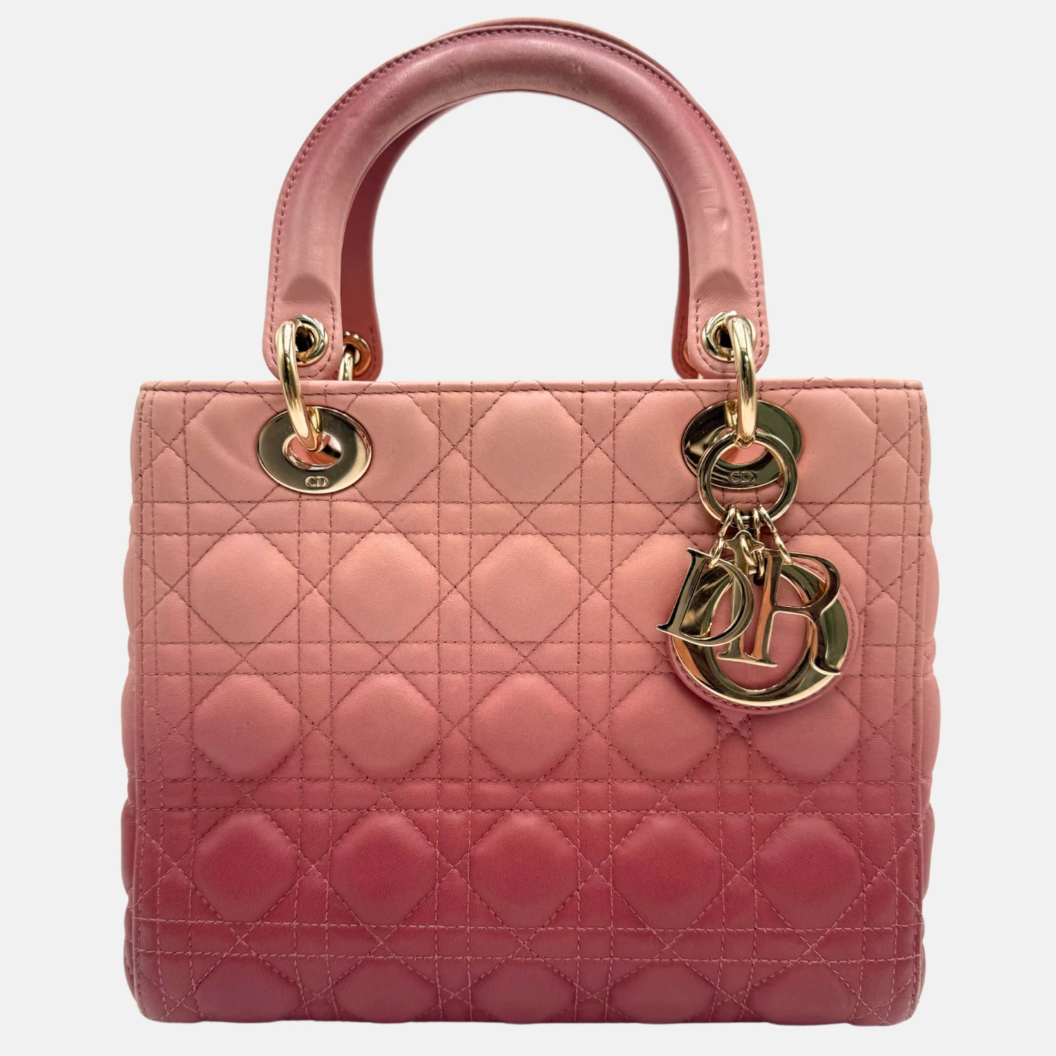 Lady Dior Medium Ombre Pink
