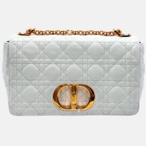 Caro Bag Ivory Lambskin Cannage Large