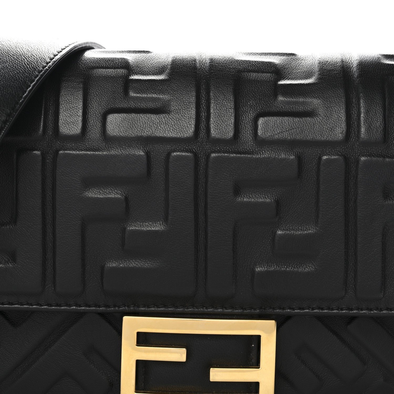Baguette® Black leather bag - Image 7