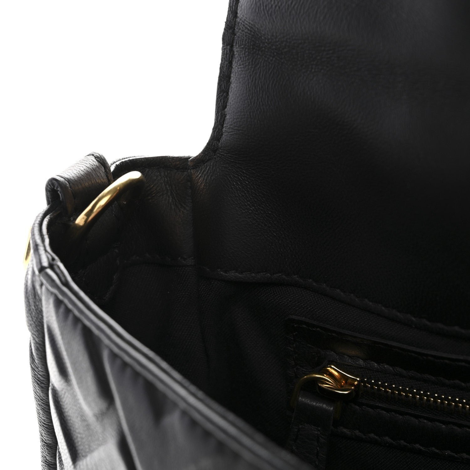 Baguette® Black leather bag - Image 11