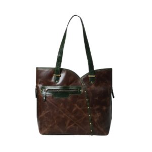 Bagelica Leather Tote Bag