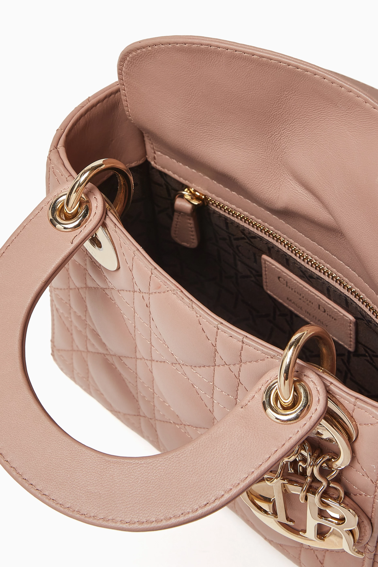 Powder Beige Cannage Lambskin - Image 3