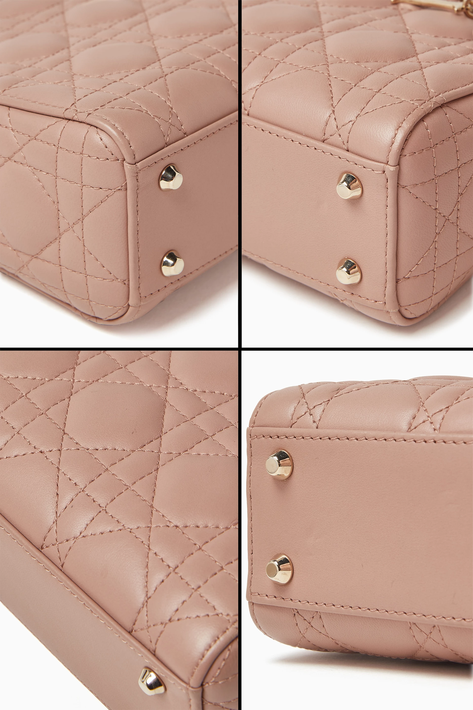 Powder Beige Cannage Lambskin - Image 5