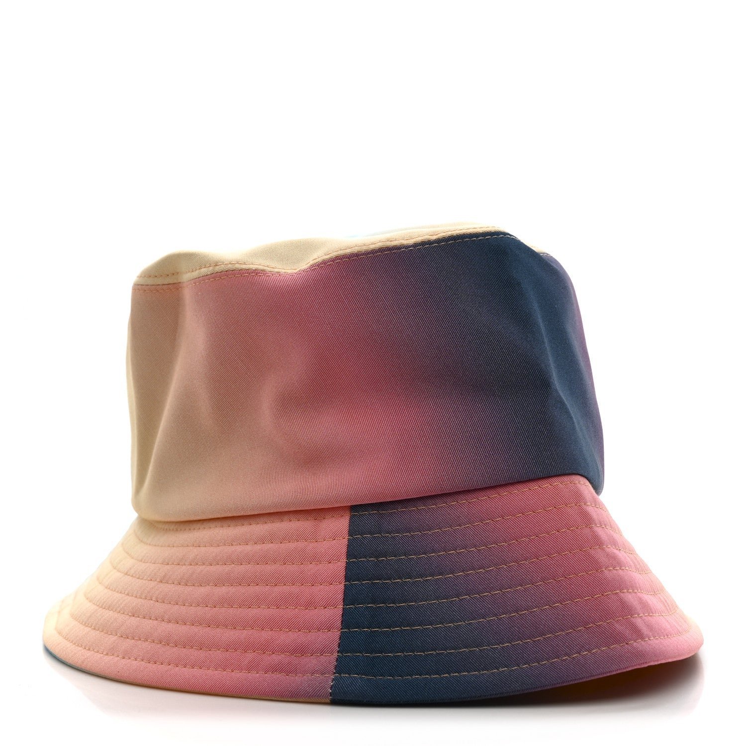 Canvas Crystal Ombre CC Bucket Hat M Pink Yellow Blue - Image 5