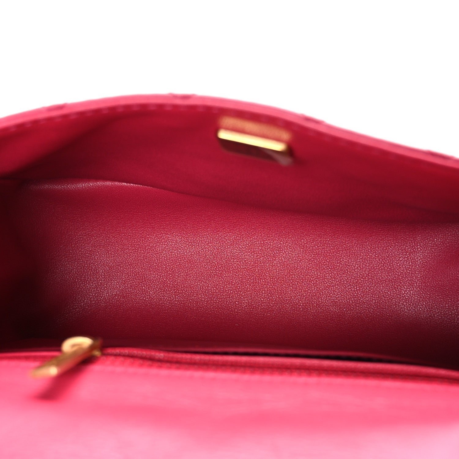 Aged Calfskin Quilted 2.55 Reissue Mini Flap Fuchsia - Image 5