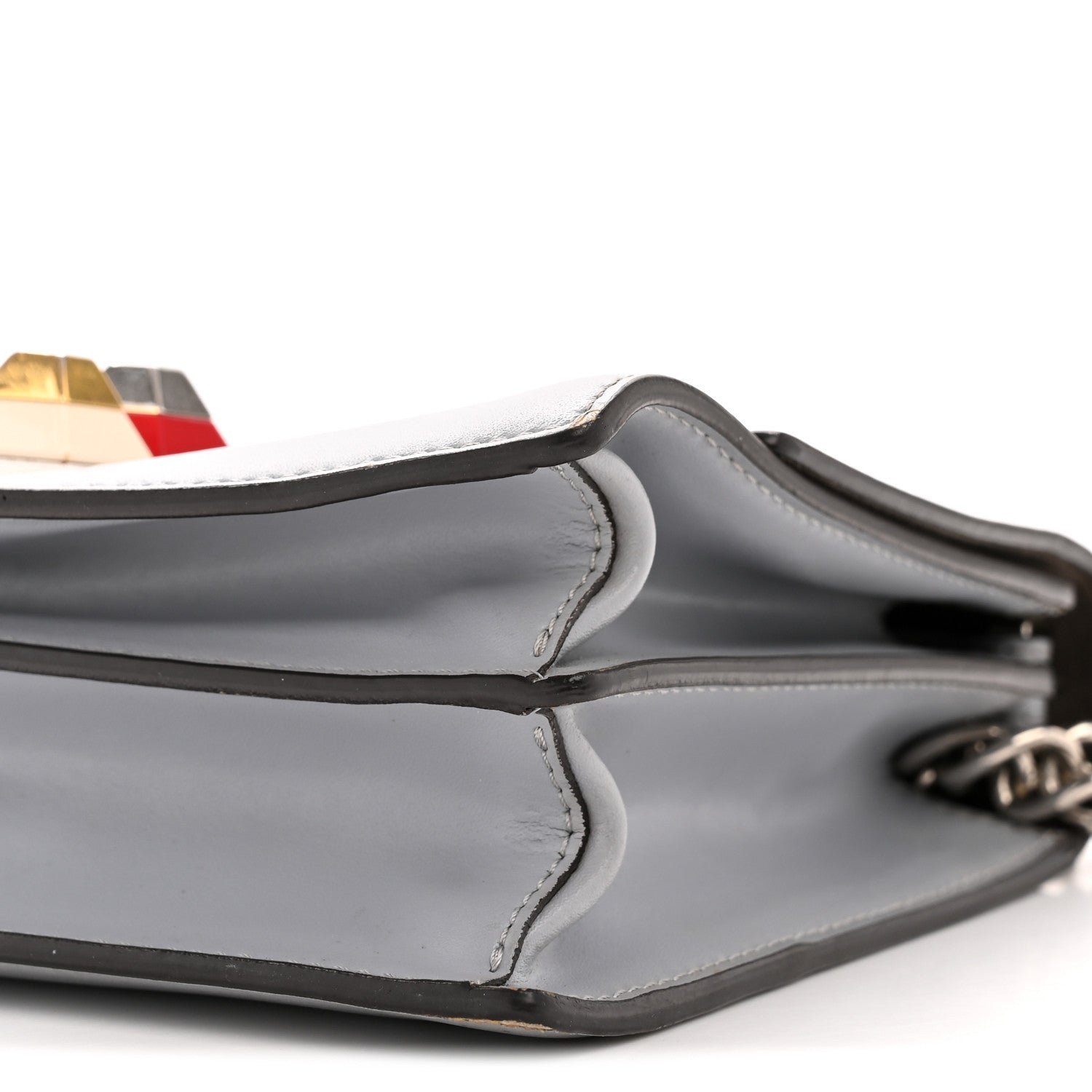 Fendi Vitello Liberty Studded Small Kan I Shoulder Bag - Image 10