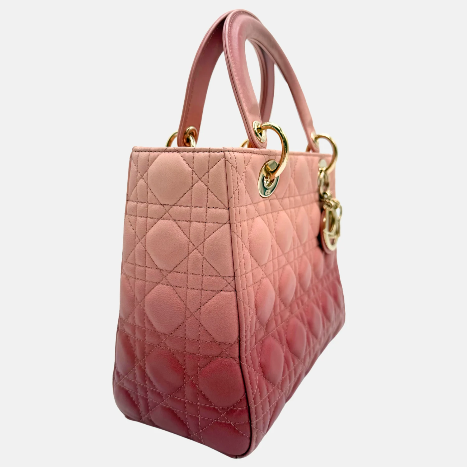 Lady Dior Medium Ombre Pink - Image 3