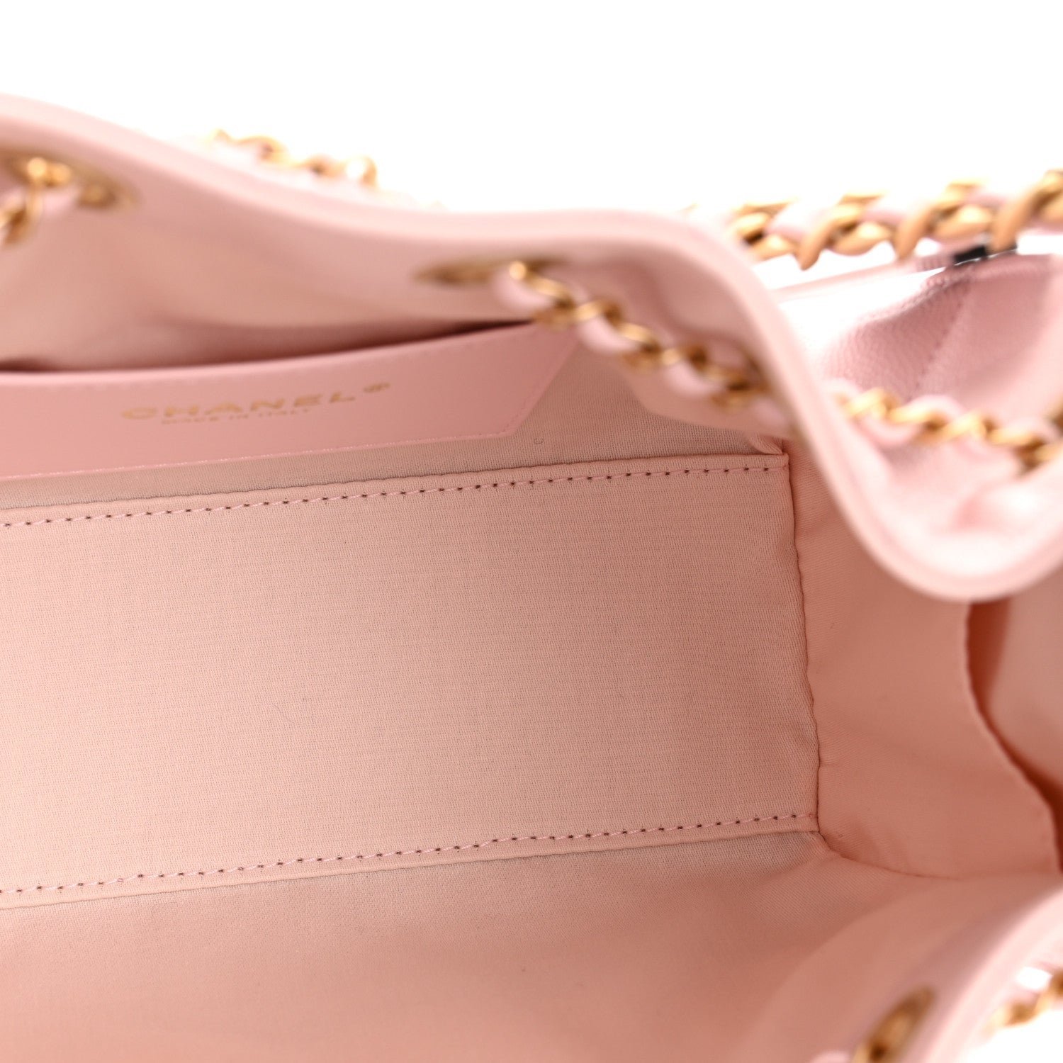 Caviar Quilted Mini Chanel 25 Handbag Light Pink - Image 5