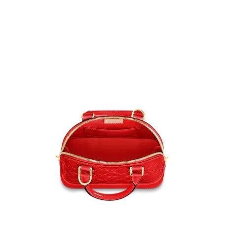 Louis Vuitton Alma Bb Cerise Red - Image 5