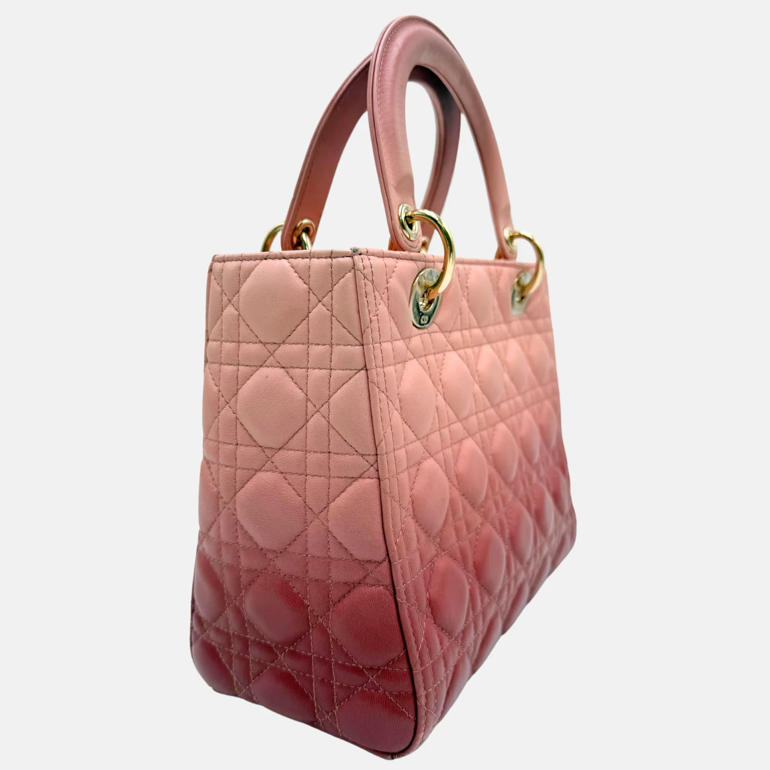 Lady Dior Medium Ombre Pink - Image 4