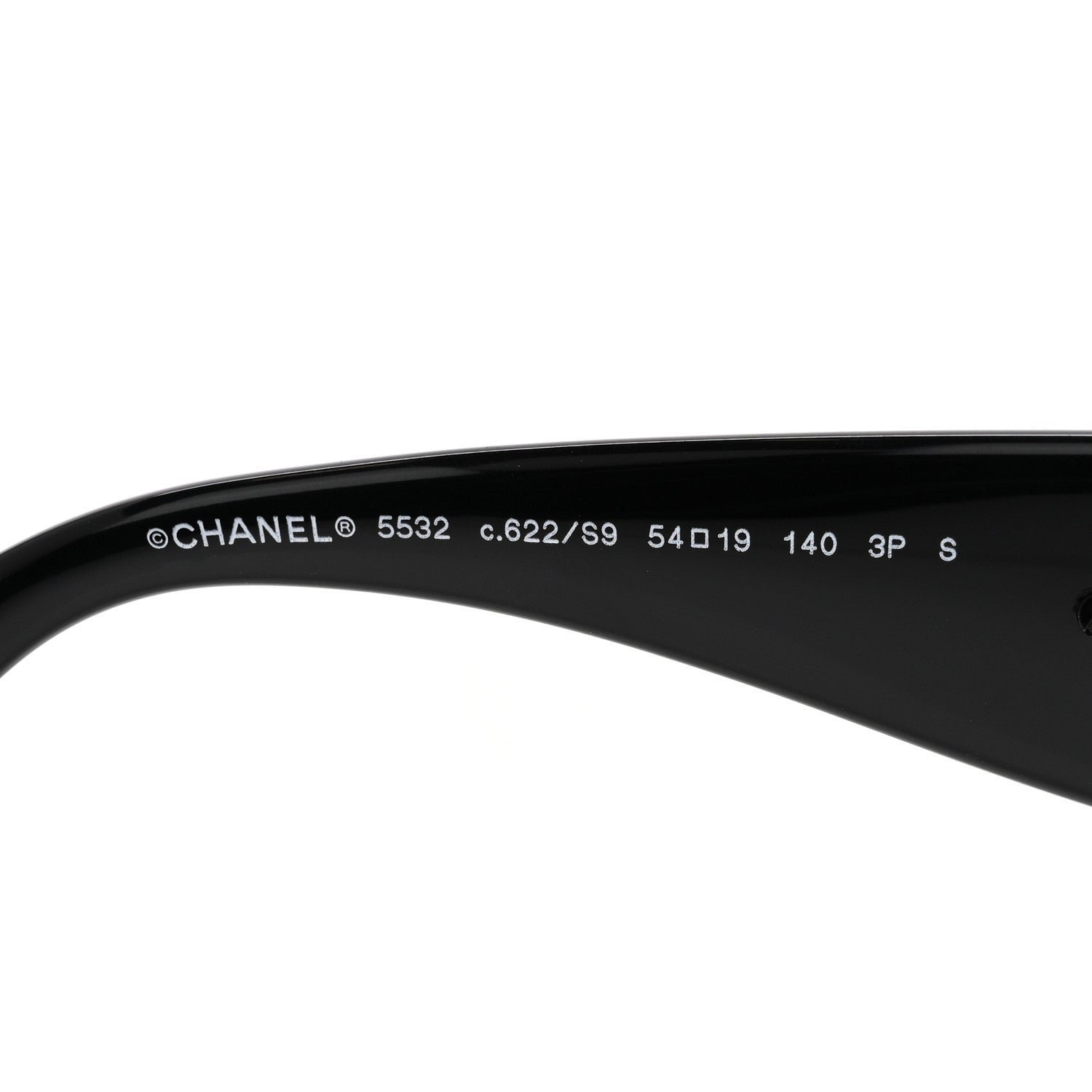 Acetate Metal Polarized Square Sunglasses 5532 Black - Image 5