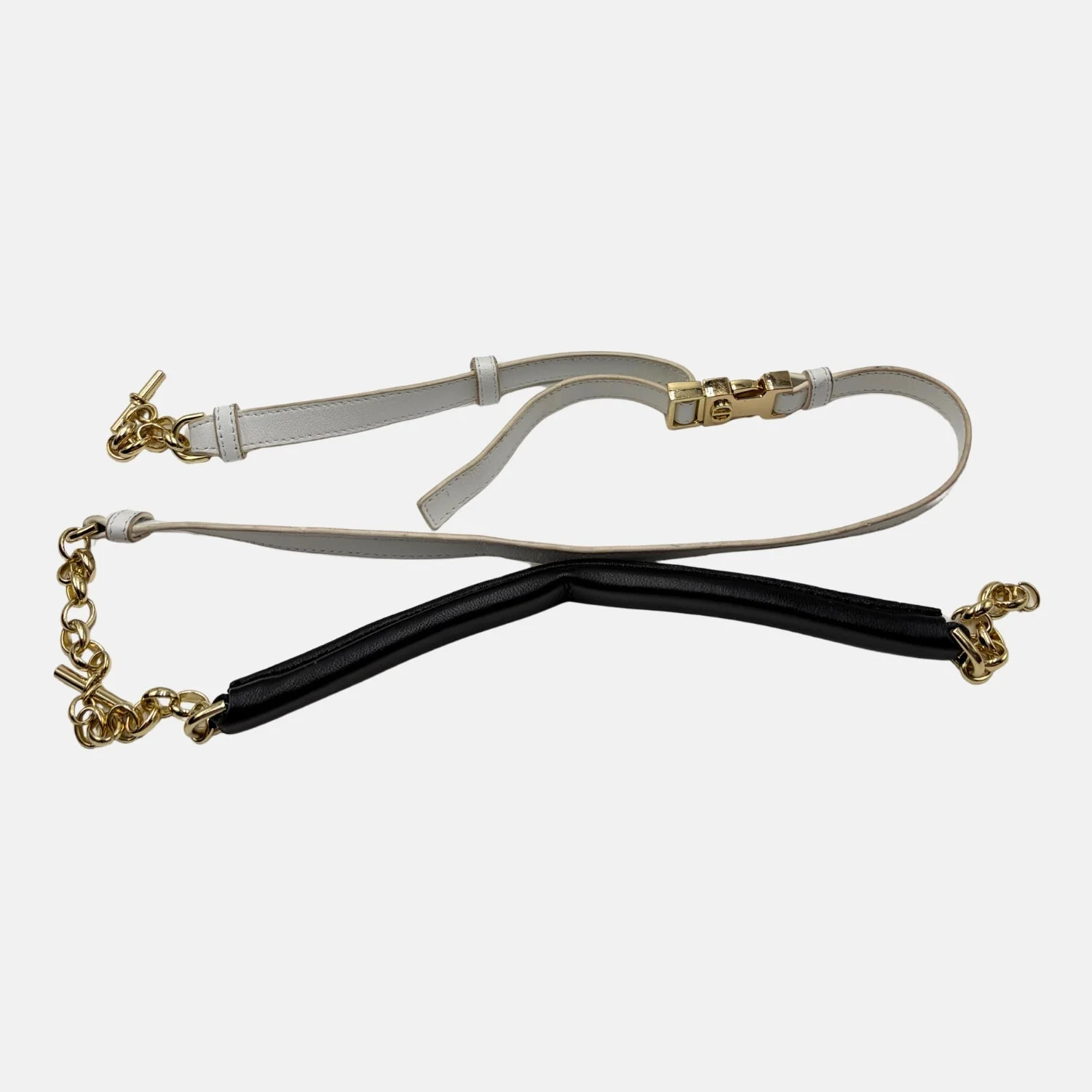 Vibe Hobo Bag Small White Cannage Leather - Image 6