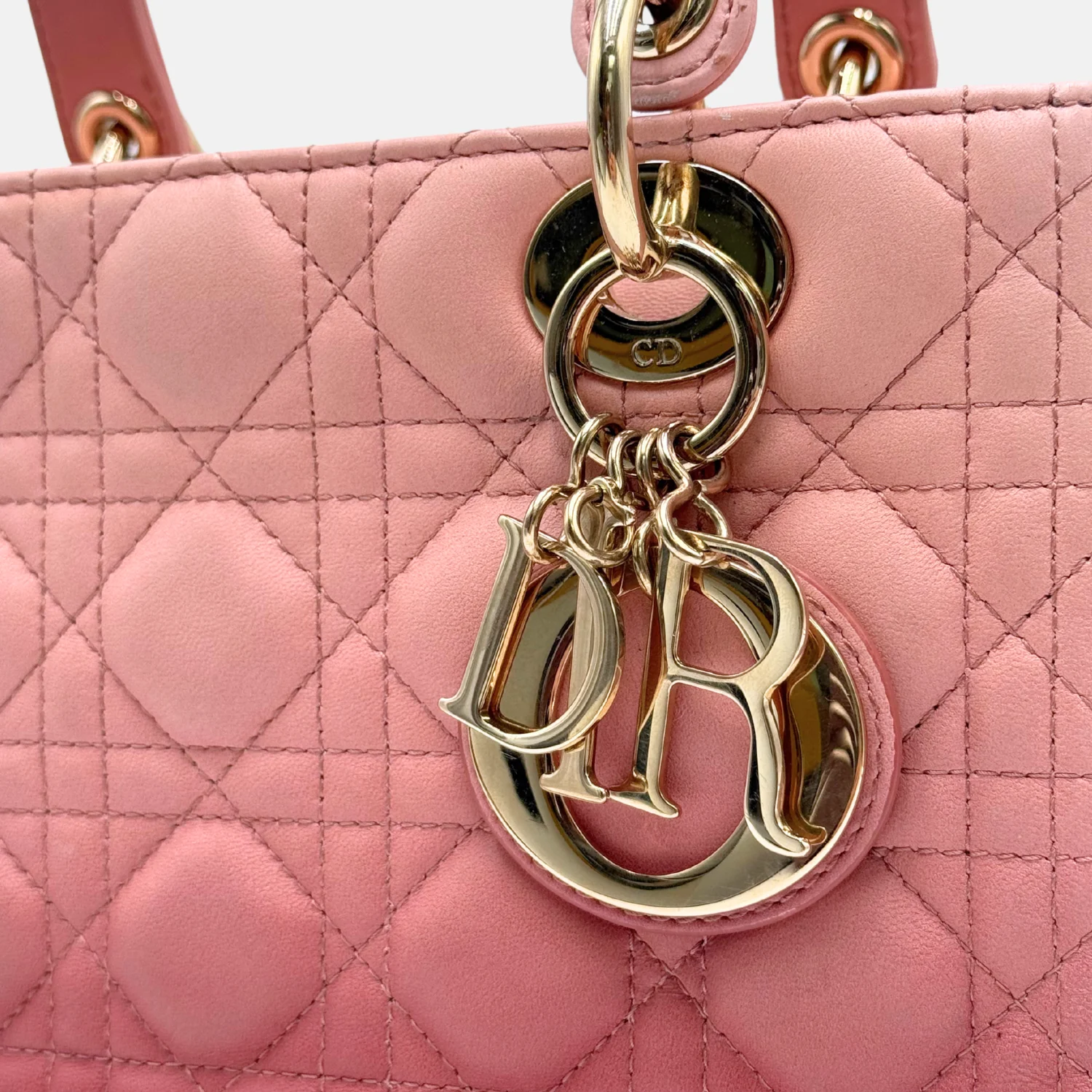 Lady Dior Medium Ombre Pink - Image 6