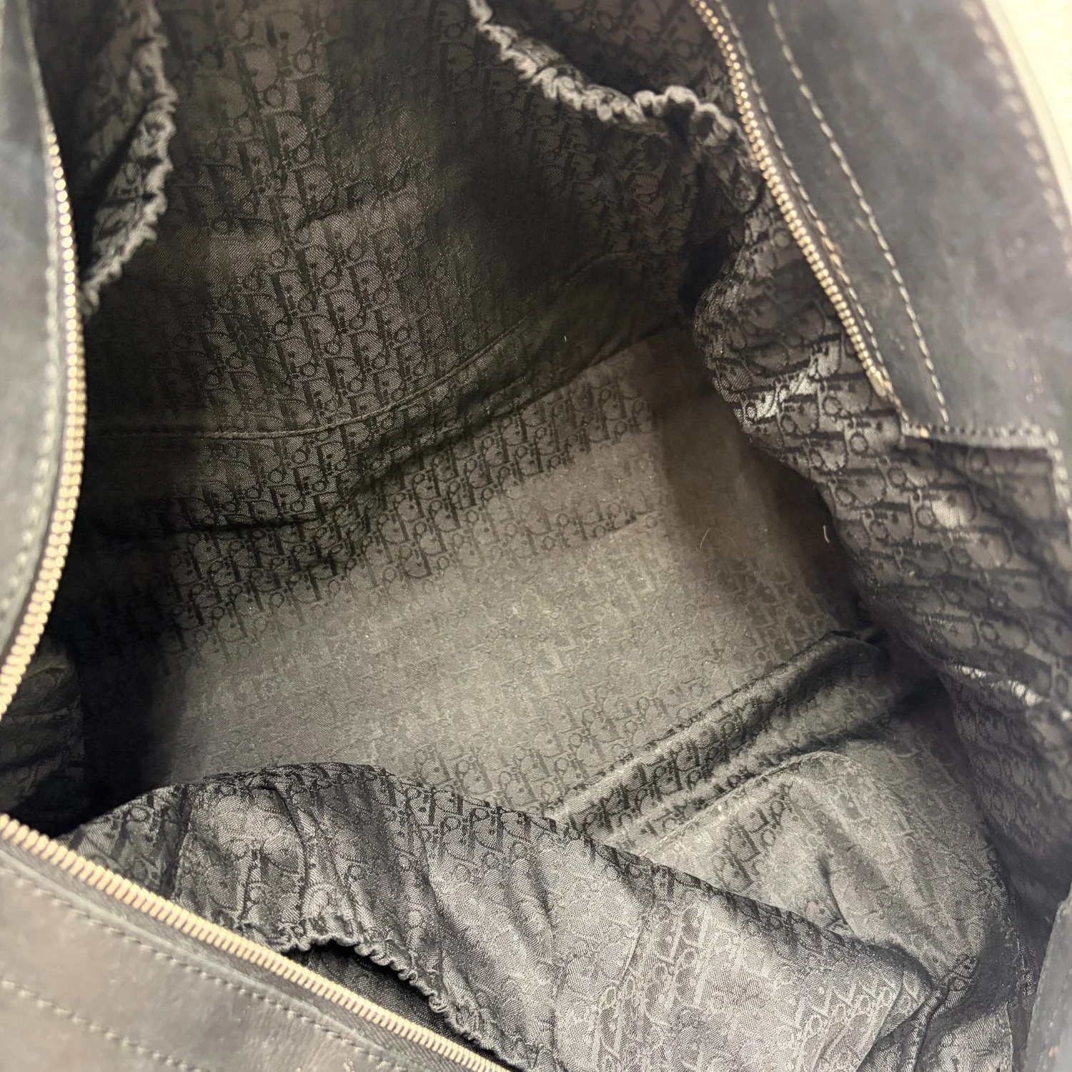 Cannage Tote Bag Black Nylon - Image 6