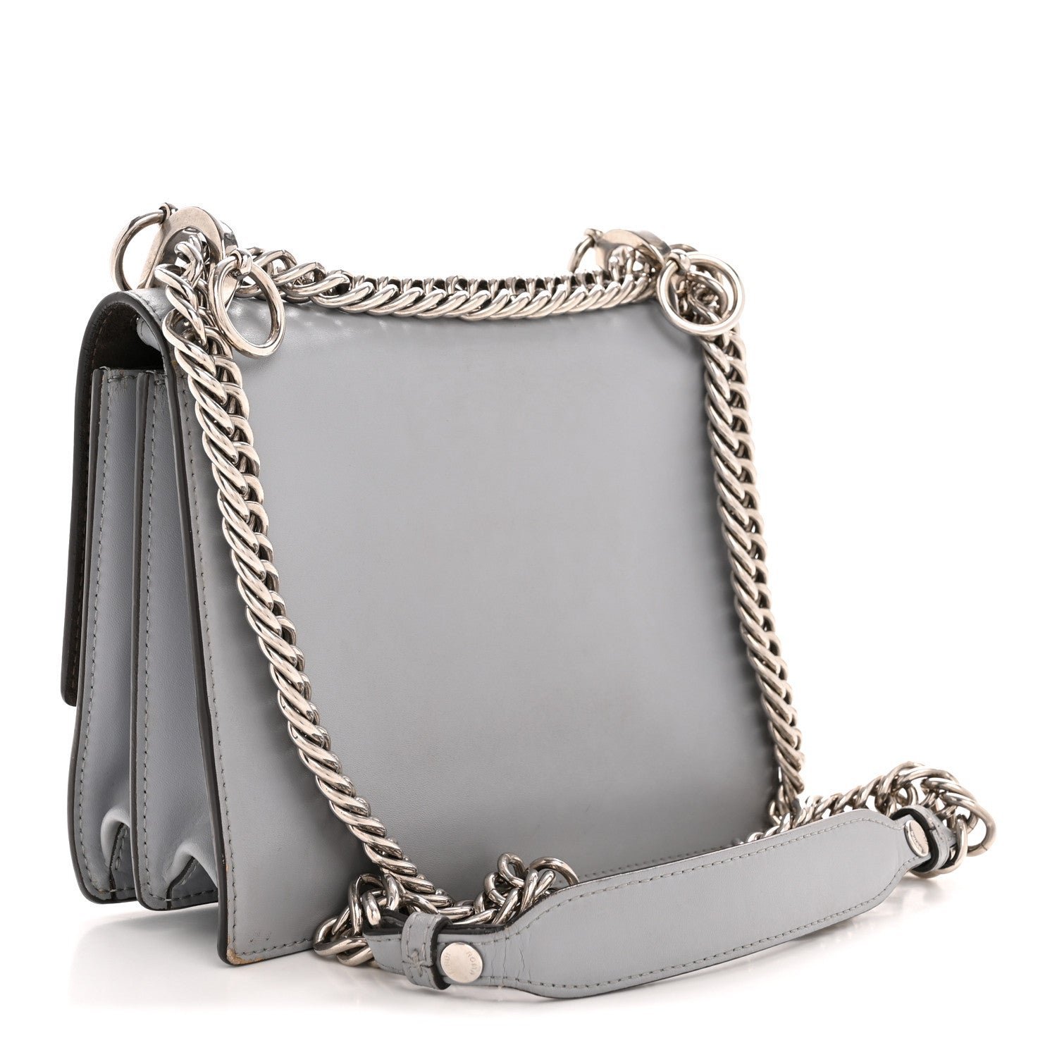 Fendi Vitello Liberty Studded Small Kan I Shoulder Bag - Image 3