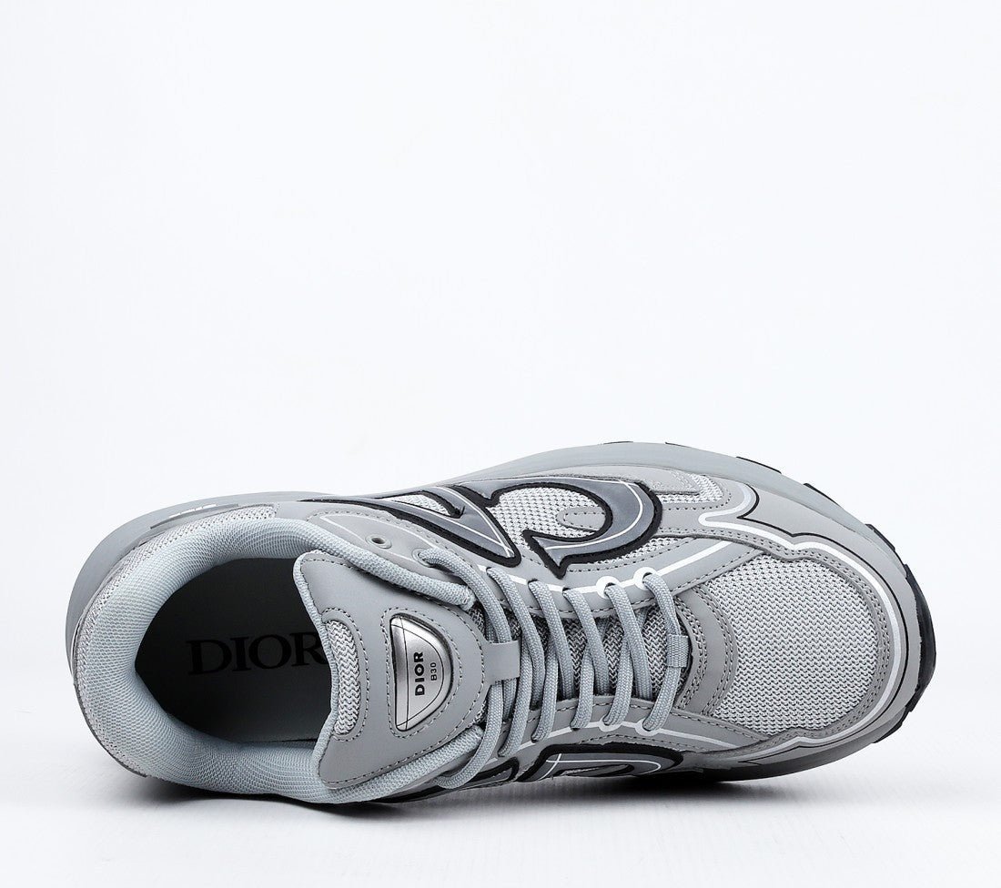 B30 Sneaker Grey Mesh and Technical Fabric - Image 7