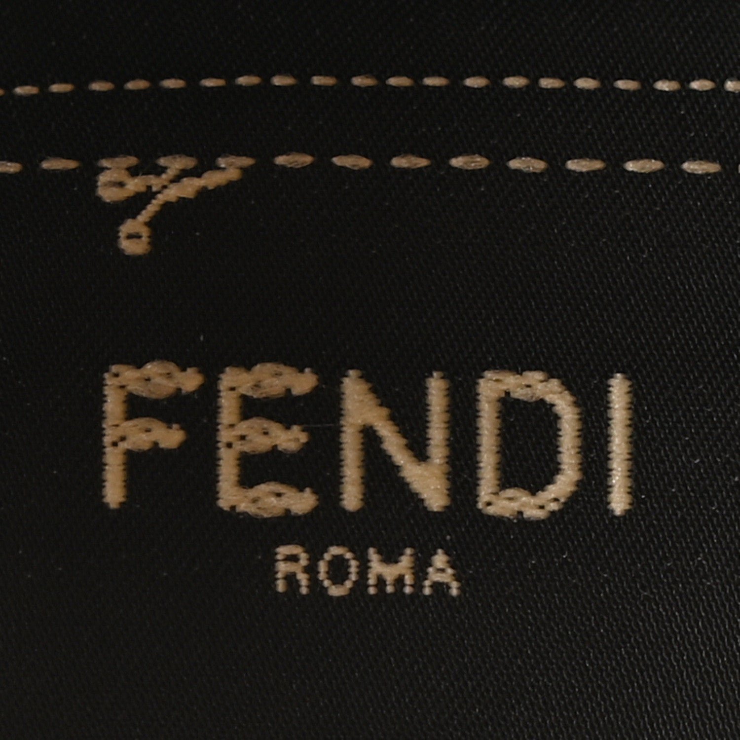 Fendi Vitello Liberty Perforated Small Mon Tresor Bucket Bag - Image 6