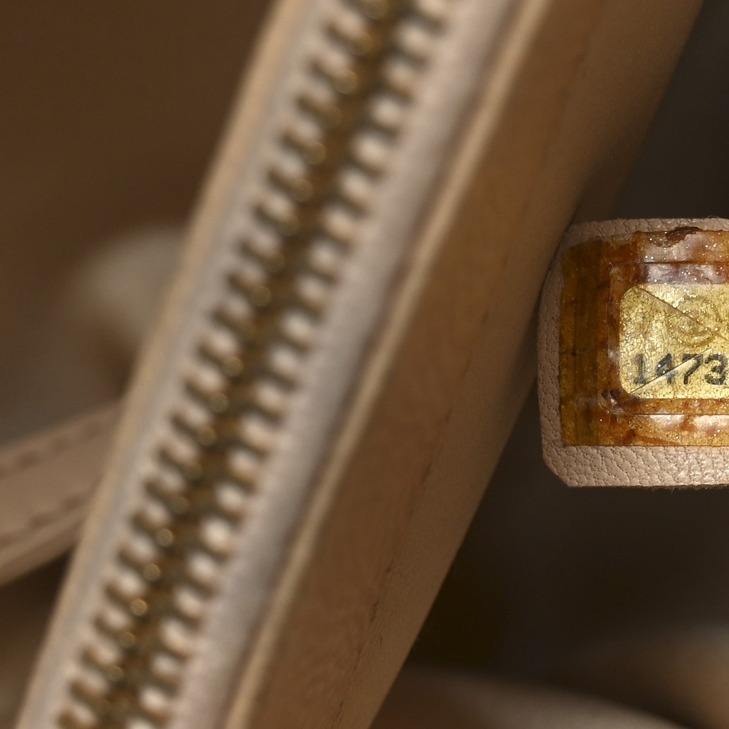 Caviar Quilted Grand Shopping Tote GST Beige - Image 7