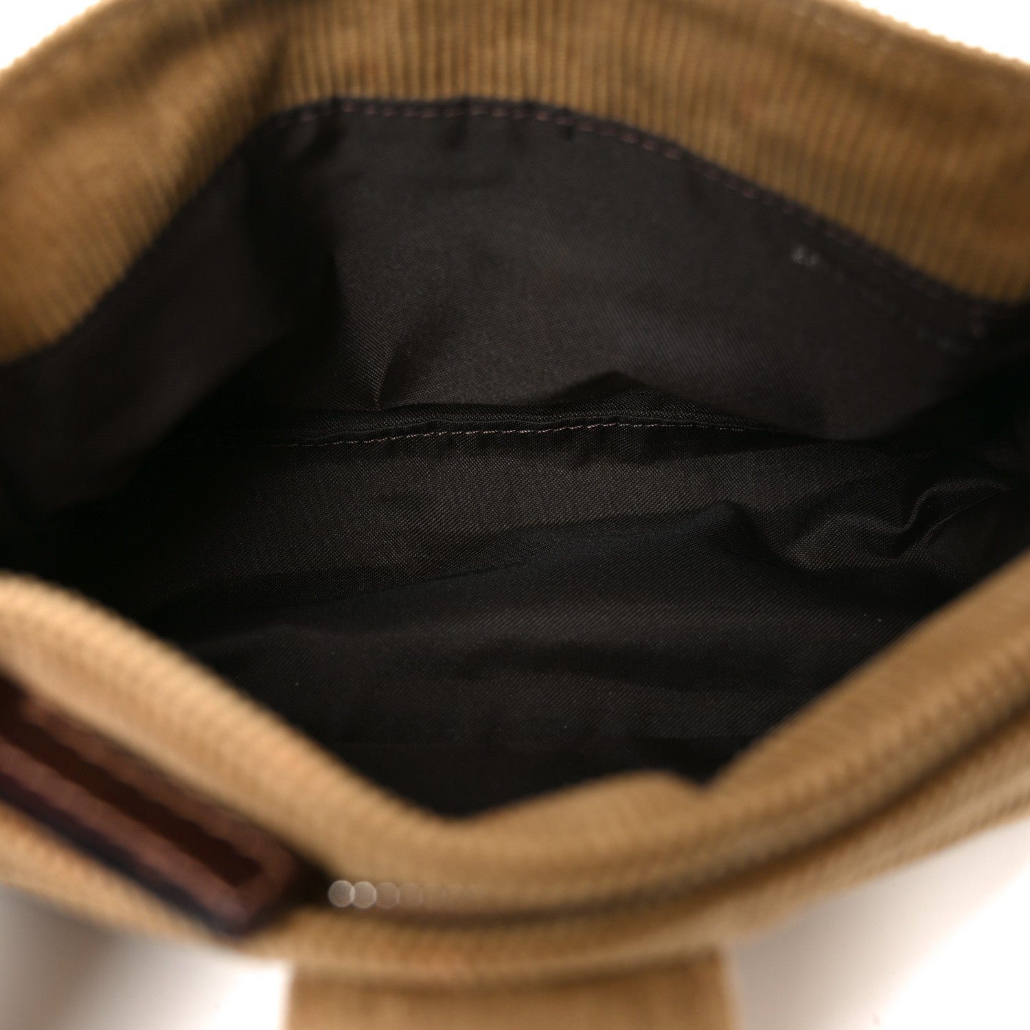 Fendi Corduroy Baguette Small Shoulder Bag - Image 5