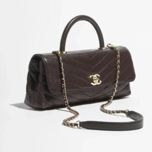 Chanel Maxi Flap Bag With Top Handle
