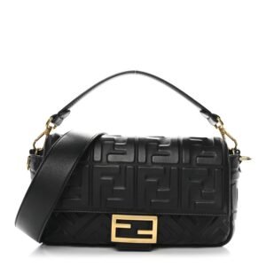 Baguette® Black leather bag