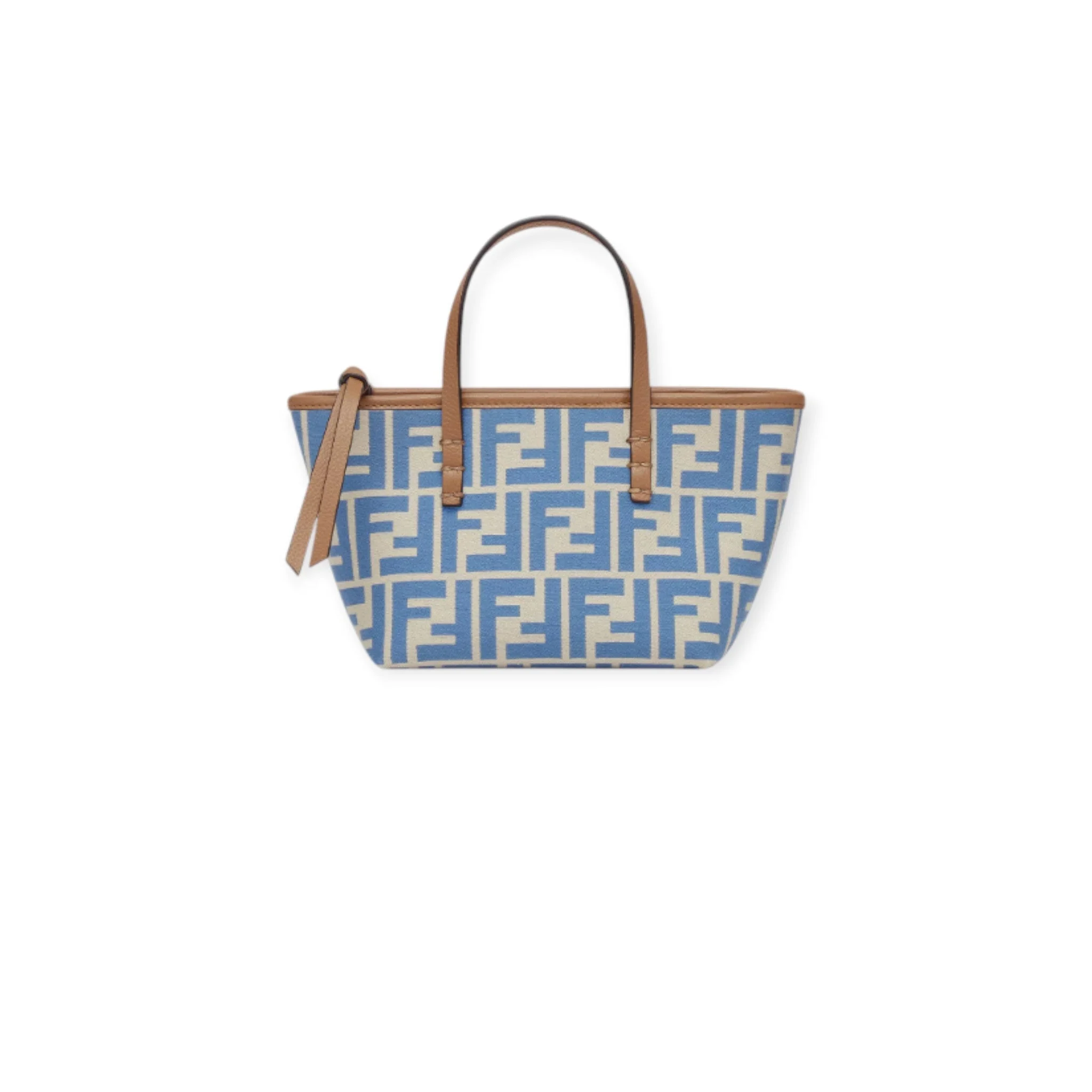 Light Blue Ff Jacquard Mini Bag