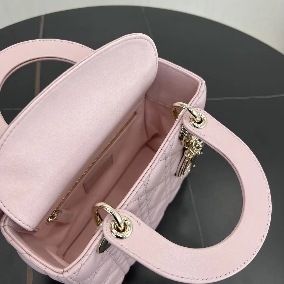 Powder Beige Cannage Lambskin - Image 7