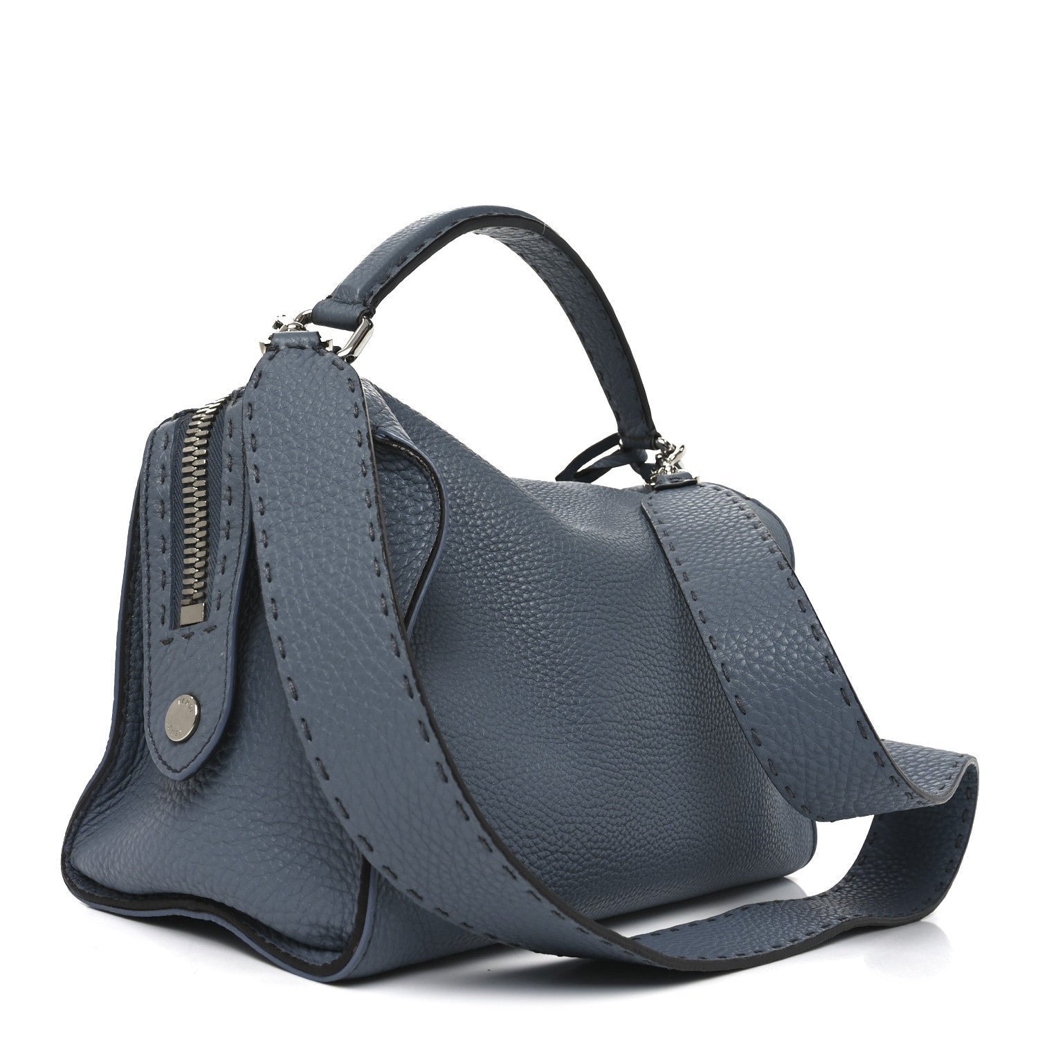 Fendi Cuoio Romano Selleria Lei Boston Tote - Image 3