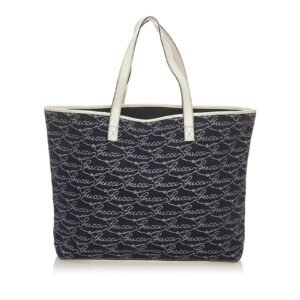 Gucci 85th Anniversary Canvas Tote Bag