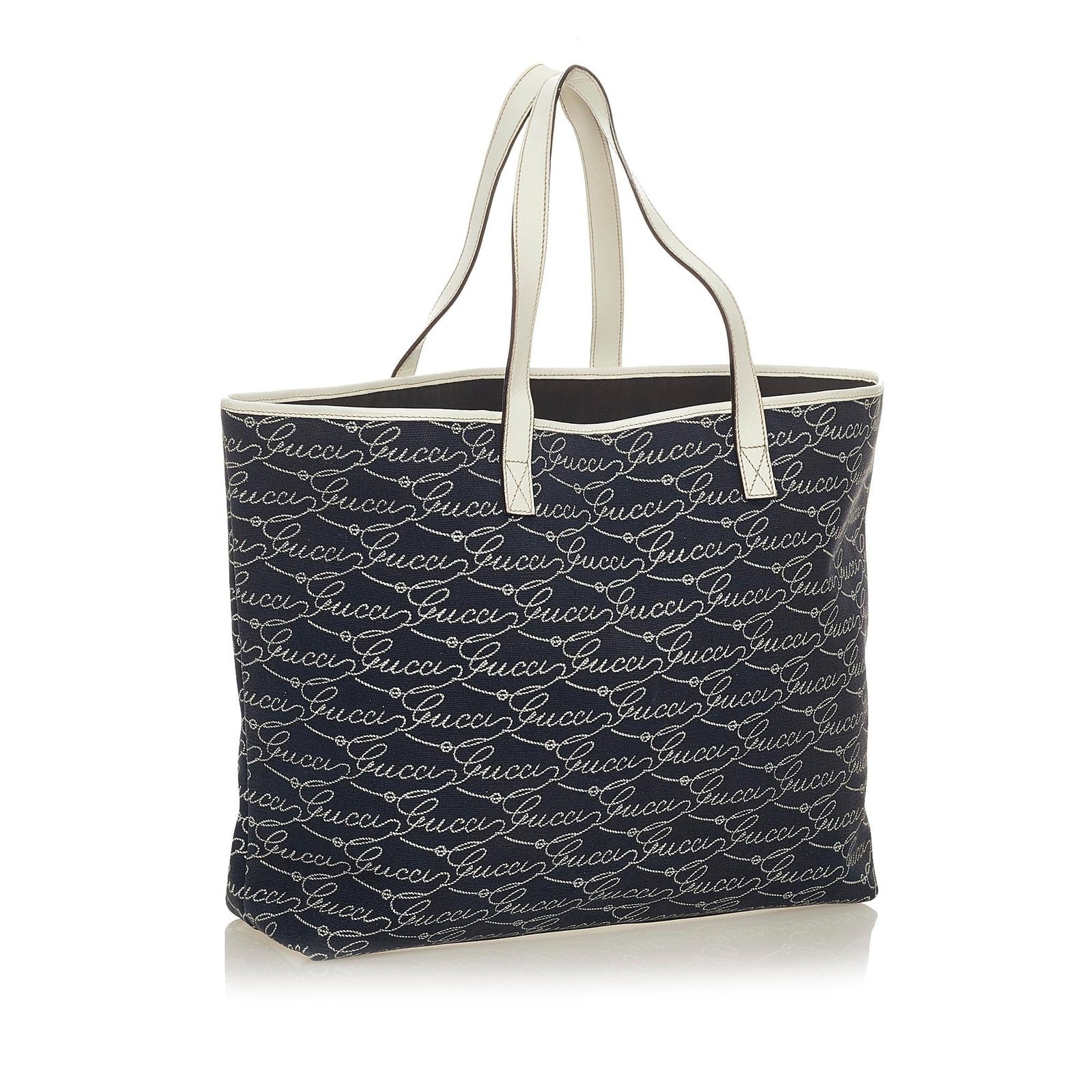 Gucci 85th Anniversary Canvas Tote Bag - Image 2