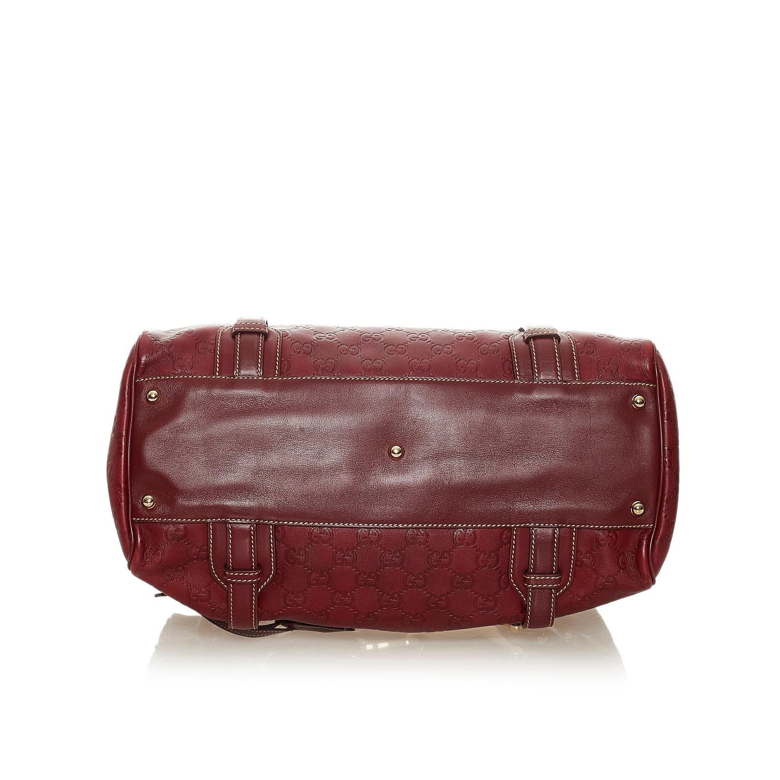 Gucci 85th Anniversary Guccissima Leather Boston Bag - Image 4