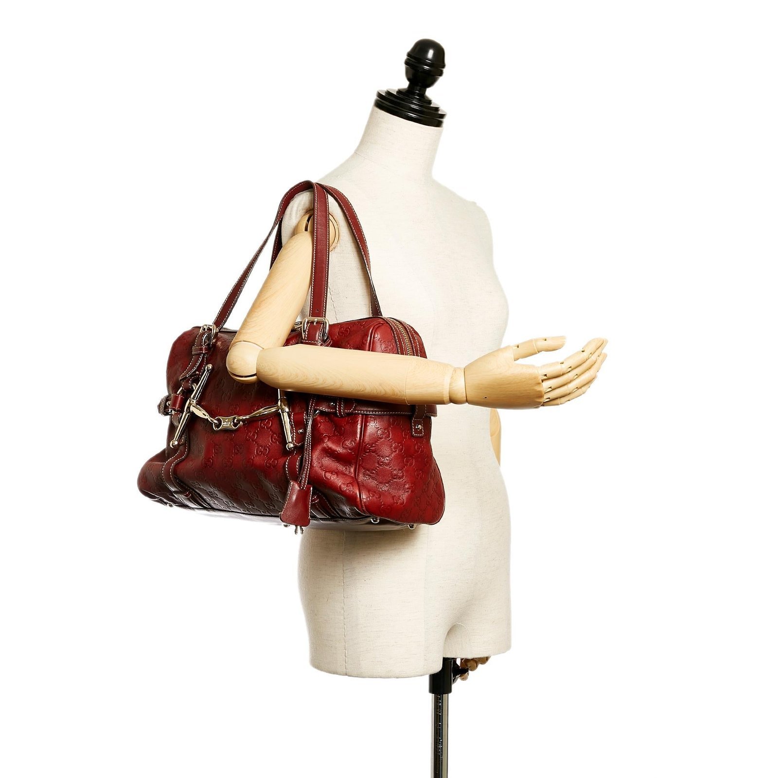 Gucci 85th Anniversary Guccissima Leather Boston Bag - Image 5