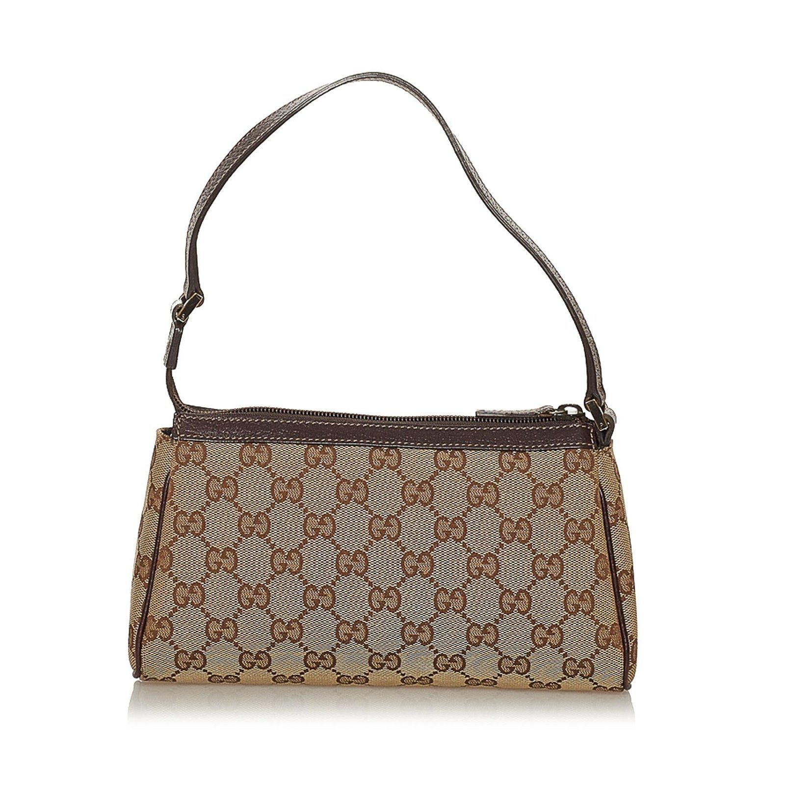 Gucci Abbey GG Canvas Baguette - Image 3