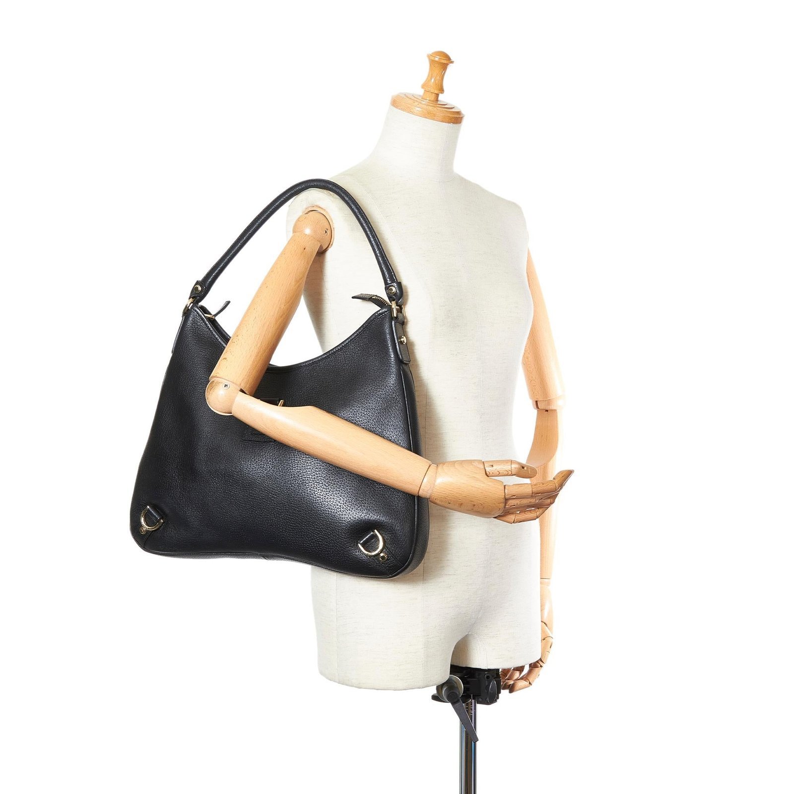 Gucci Abbey Leather Shoulder Bag - Image 5