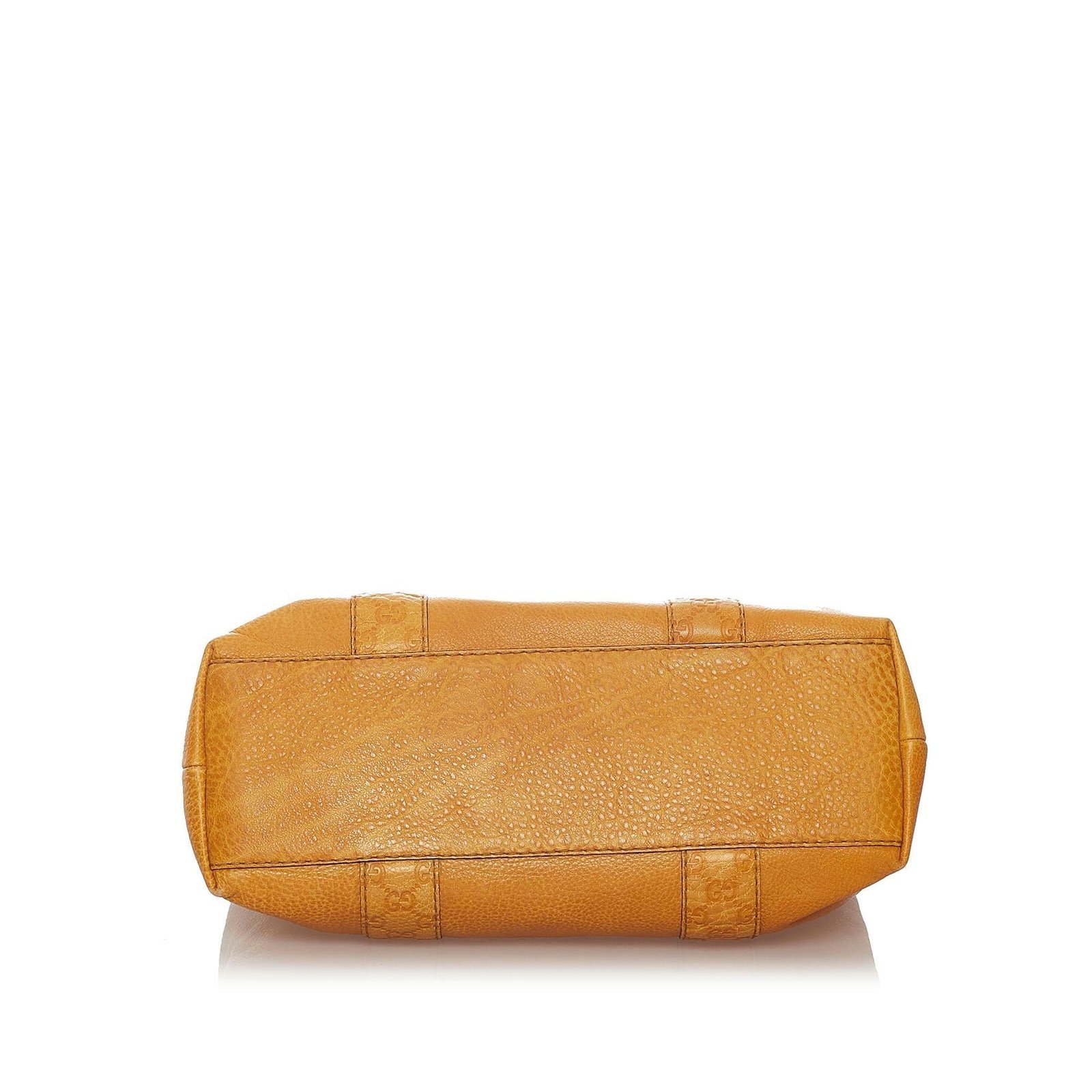 Gucci Bamboo Bar Leather Tote Bag - Image 4