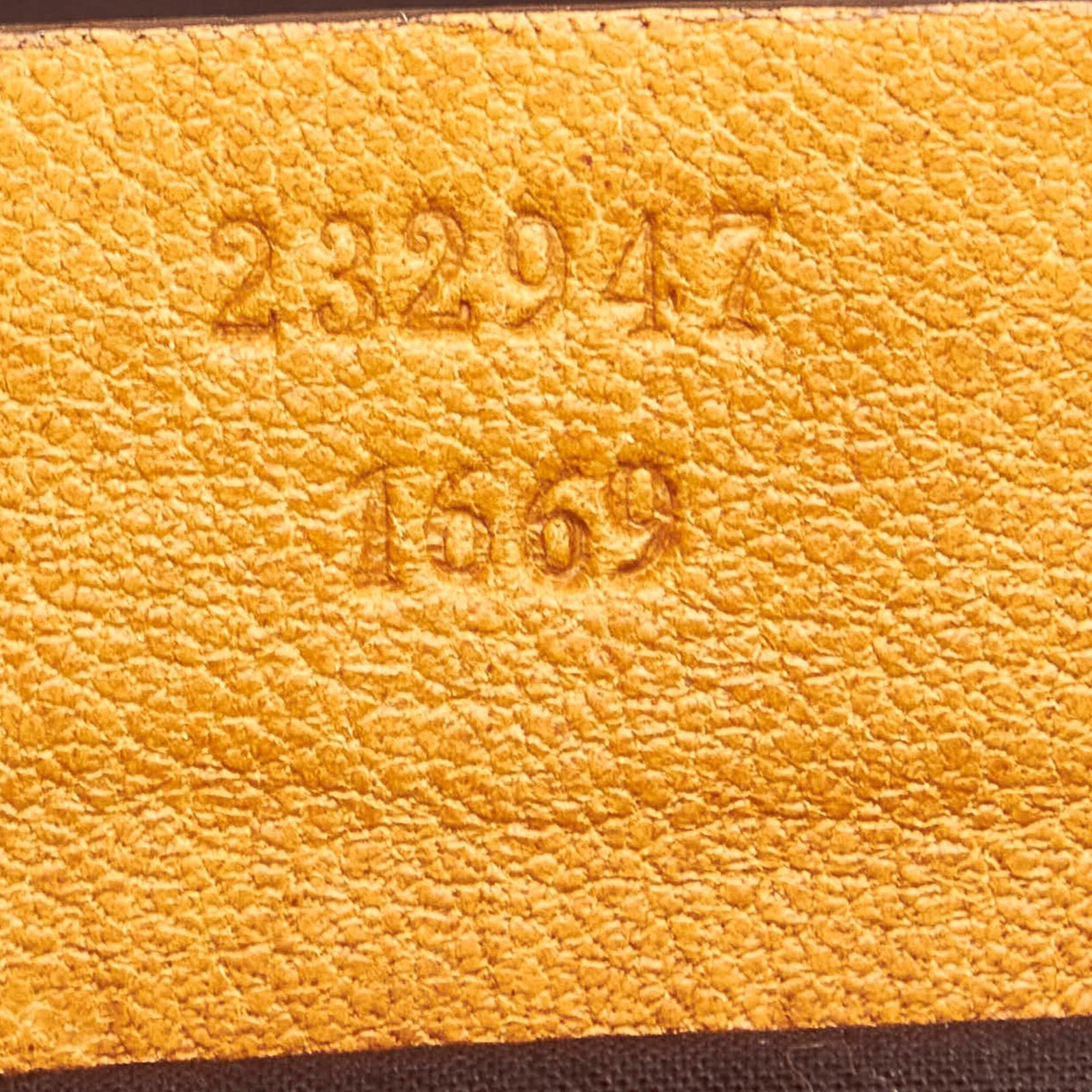 Gucci Bamboo Bar Leather Tote Bag - Image 8