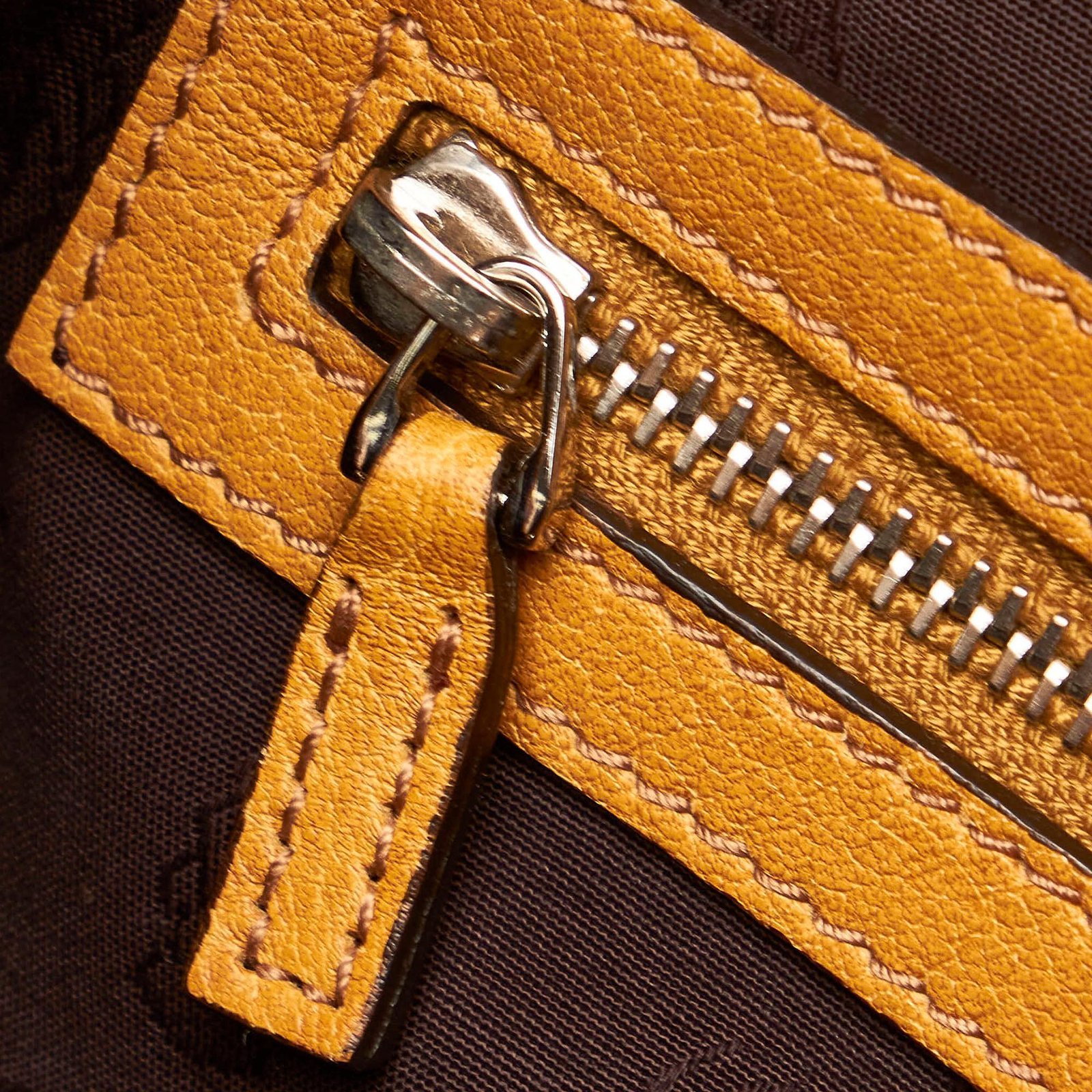 Gucci Bamboo Bar Leather Tote Bag - Image 9