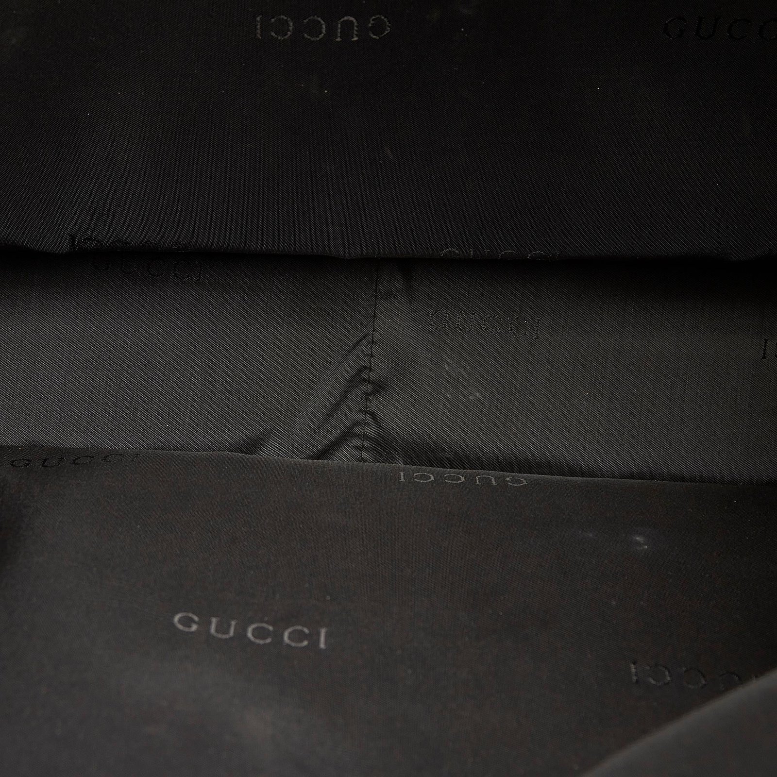 Gucci Bamboo Canvas Satchel - Image 6