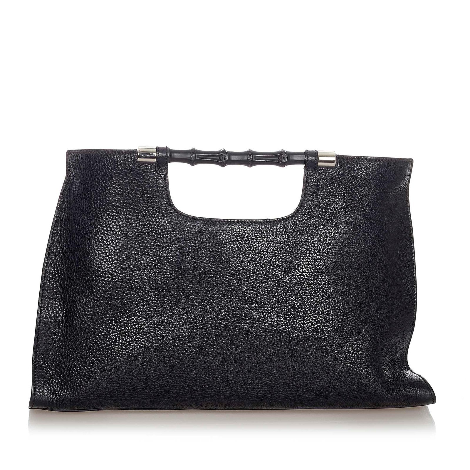 Gucci Bamboo Daily Leather Satchel - Image 3