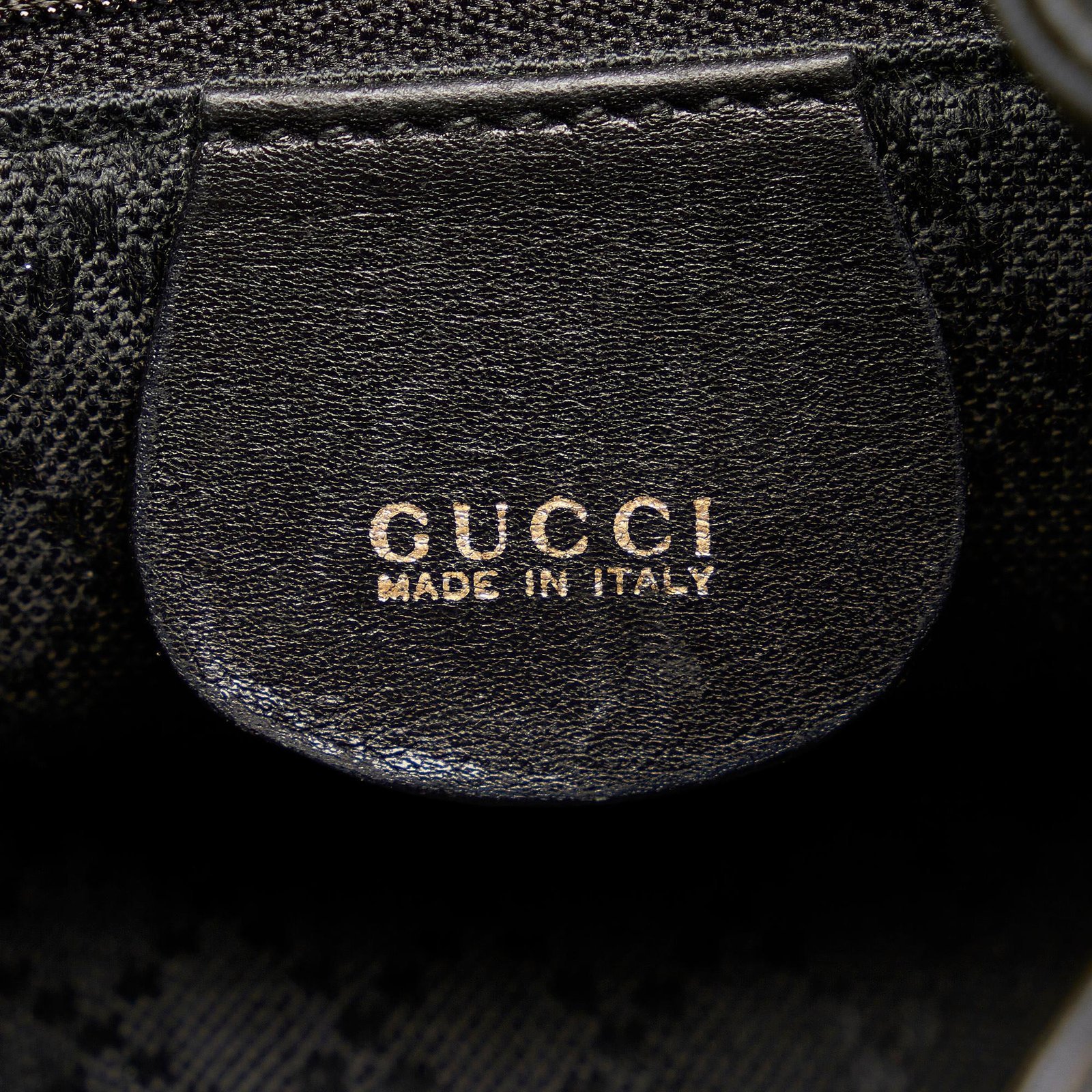 Gucci Bamboo Drawstring Leather Backpack - Image 7