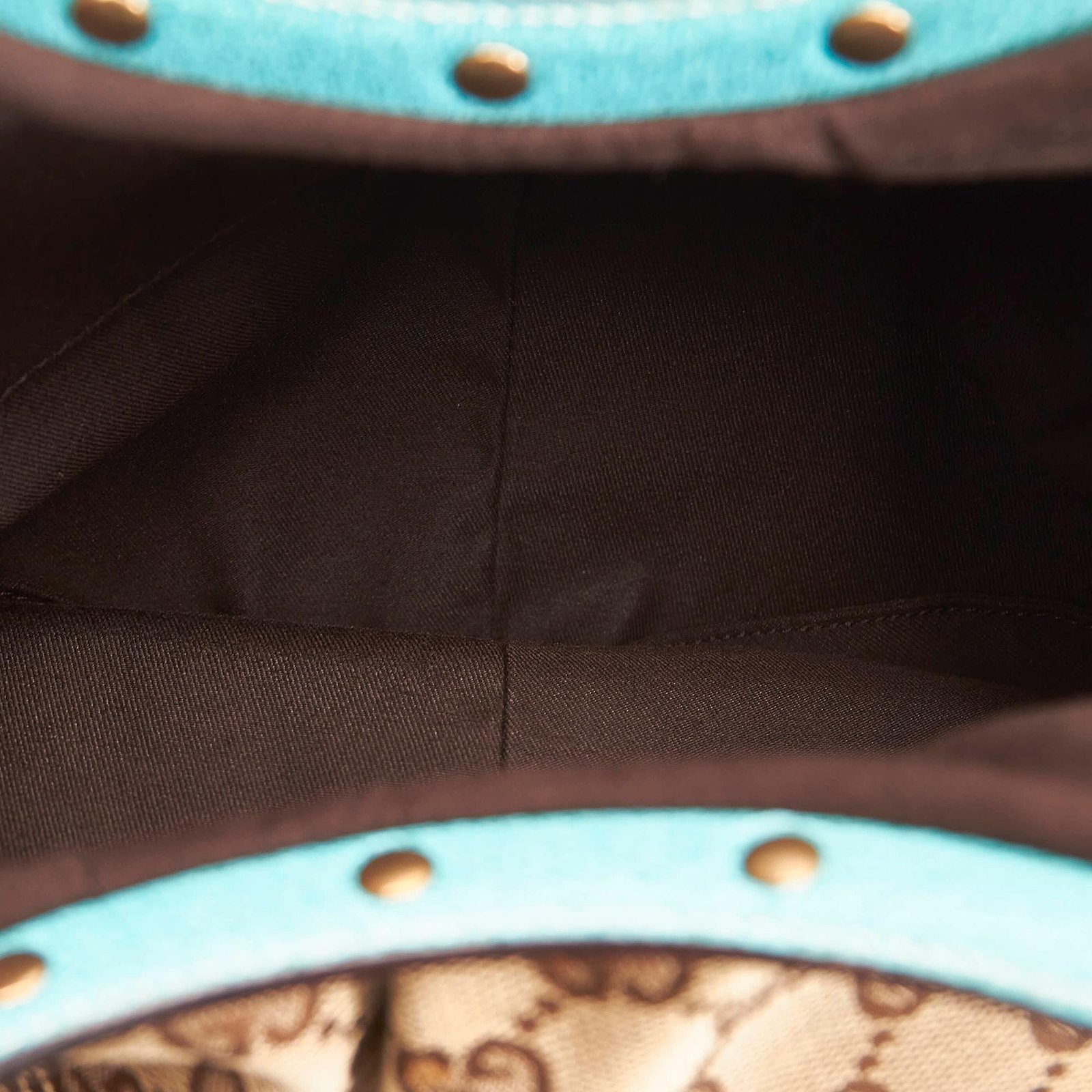 Gucci Bamboo GG Canvas Handbag - Image 6