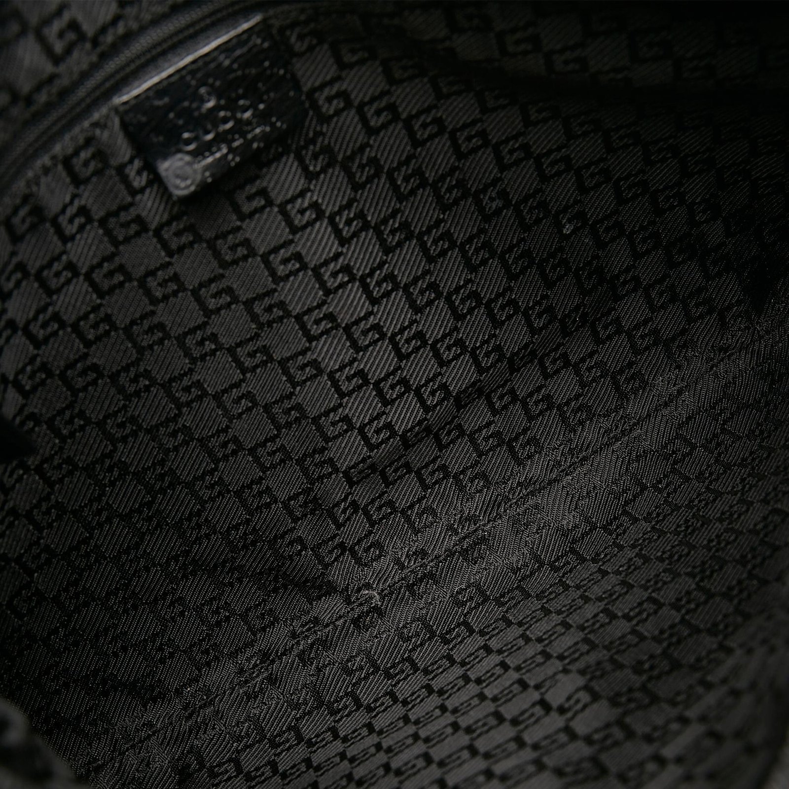 Gucci Bamboo Jackie Canvas Handbag - Image 6