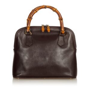 Gucci Bamboo Leather Handbag