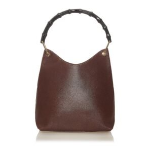 Gucci Bamboo Leather Shoulder Bag