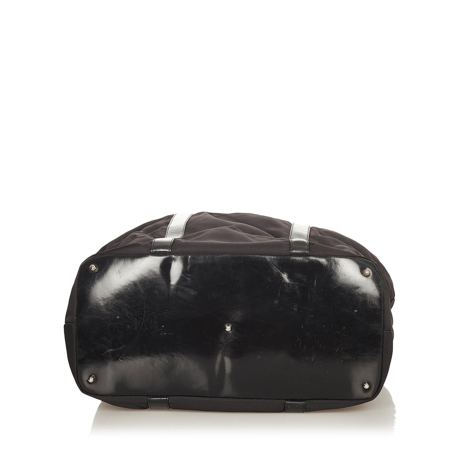 Gucci Bamboo Nylon Tote Bag - Image 4