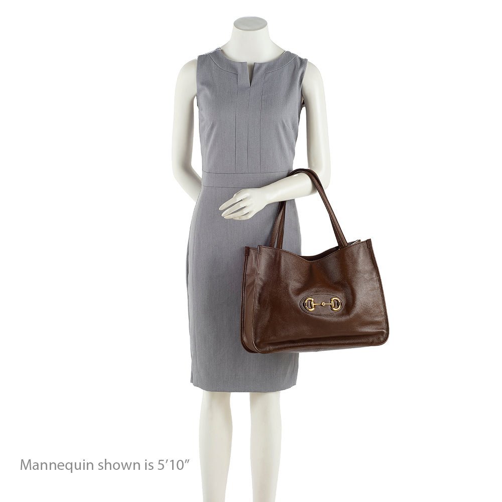 Gucci Calfskin 1955 Horsebit Tote - Image 5