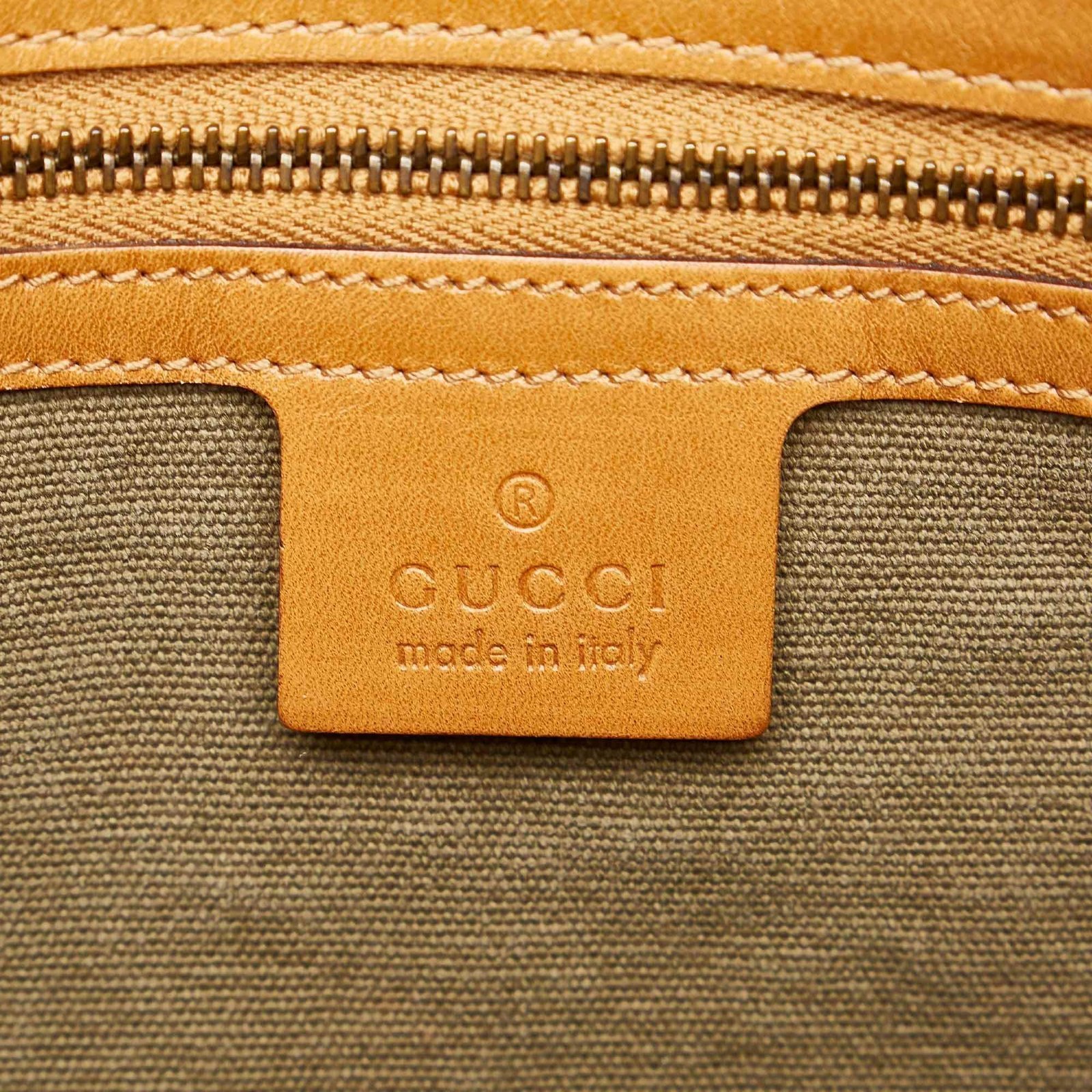 Gucci Canvas Handbag - Image 7